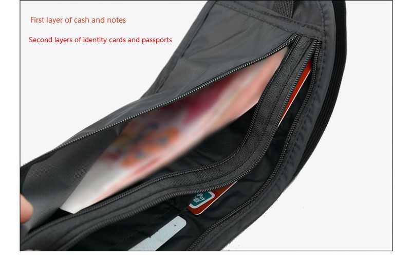 túi đeo hông đựng hộ chiếu naturehike NH15Y005-B-4