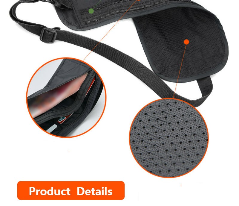 túi đeo hông đựng hộ chiếu naturehike NH15Y005-B-6