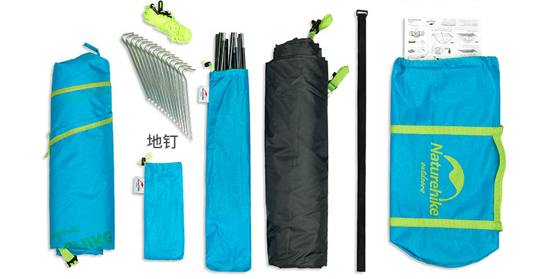 lều cắm trại 2 người NatureHike NH15Z003-P-12