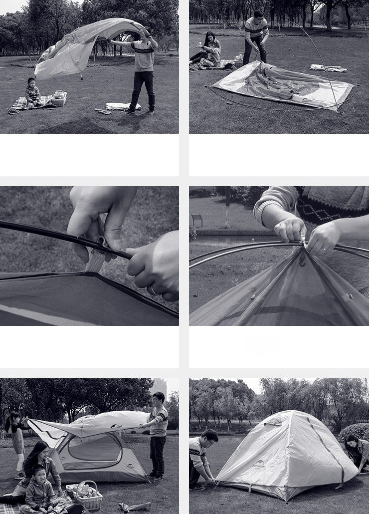 lều cắm trại 2 người NatureHike NH15Z003-P-6 lều cắm trại 2 người NatureHike NH15Z003-P-6