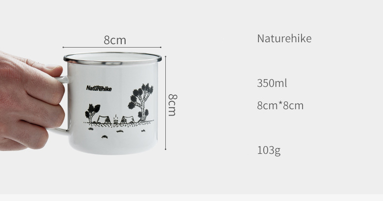 cốc nước du lịch NatureHike NatureHike NH17M001-B-4