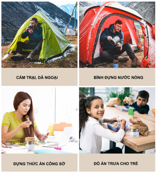 hop dung thuc an giu nhiet inox naturehike NH18M010-G-8