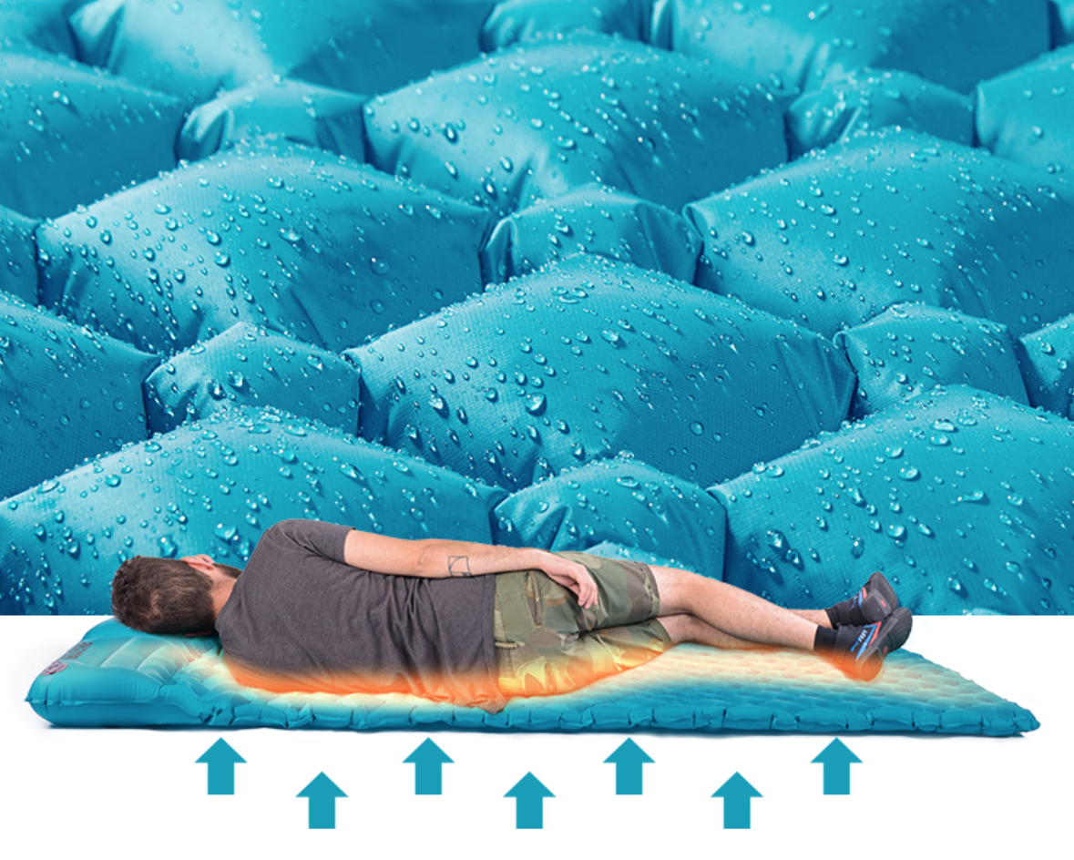 đệm bơm hơi 2-3 người naturehike NH17Q020-D-11 đệm bơm hơi 2-3 người naturehike NH17Q020-D-11