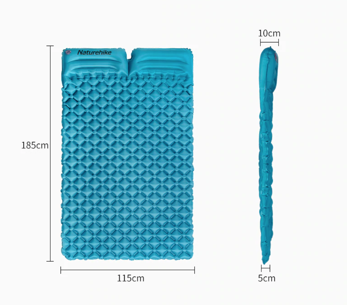 đệm bơm hơi 2-3 người naturehike NH17Q020-D-13 đệm bơm hơi 2-3 người naturehike NH17Q020-D-13