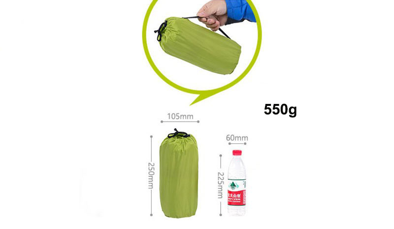 đệm hơi du lịch không cần thổi NatureHike NH16D003-D-10 đệm hơi du lịch không cần thổi NatureHike NH16D003-D-10