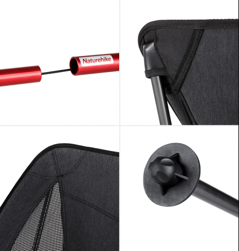 ghế gấp du lịc, câu cá naturehike NH18Y050-Z-4