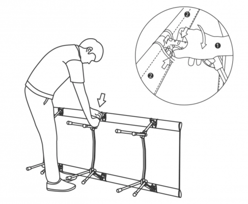 giường gấp du lịch NatureHike NH17X008-C-6