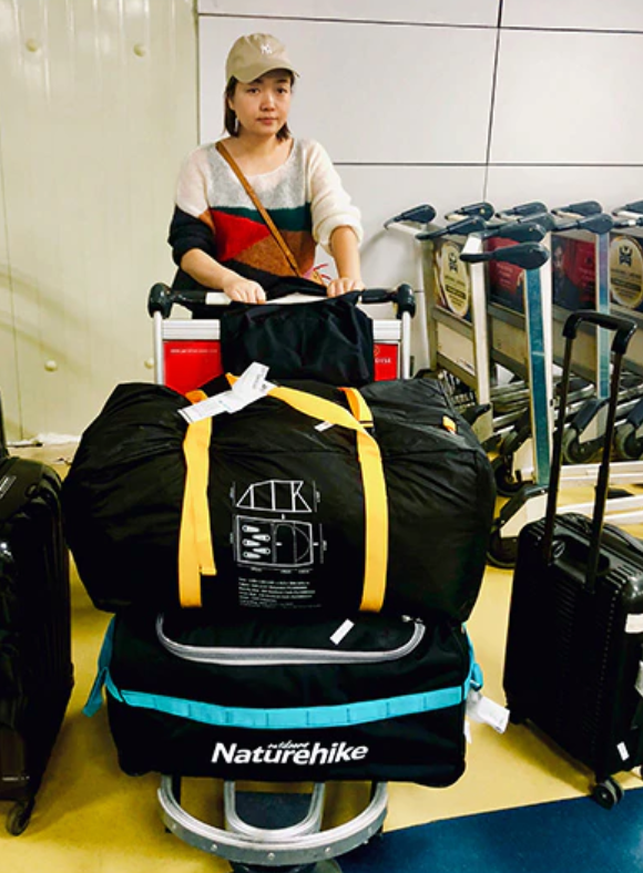 vali kéo du lịch gấp gọn NatureHike NH18X027-L-3