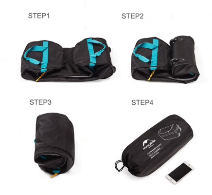 vali kéo du lịch gấp gọn NatureHike NH18X027-L-4