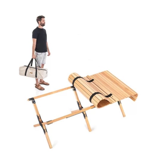 Bàn gấp gỗ Naturehike NH19JJ009