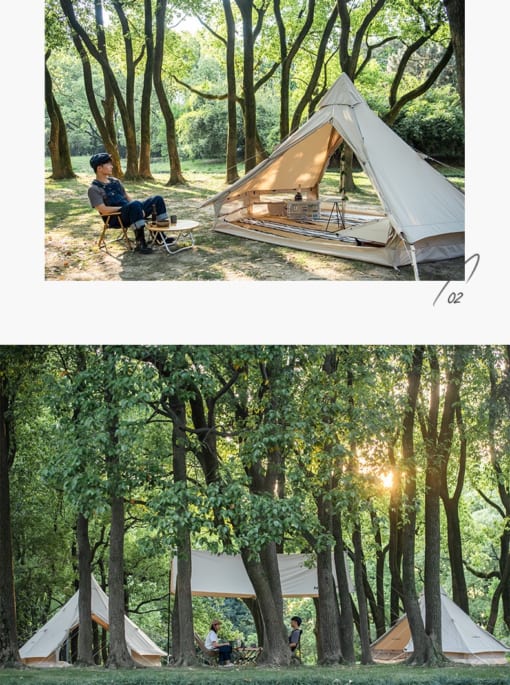 lều cắm trại 3-4 người NatureHike NH20ZP004